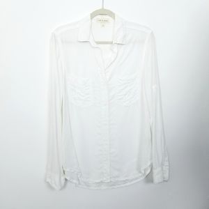 Cloth & Stone | Classic White Button Down Blouse